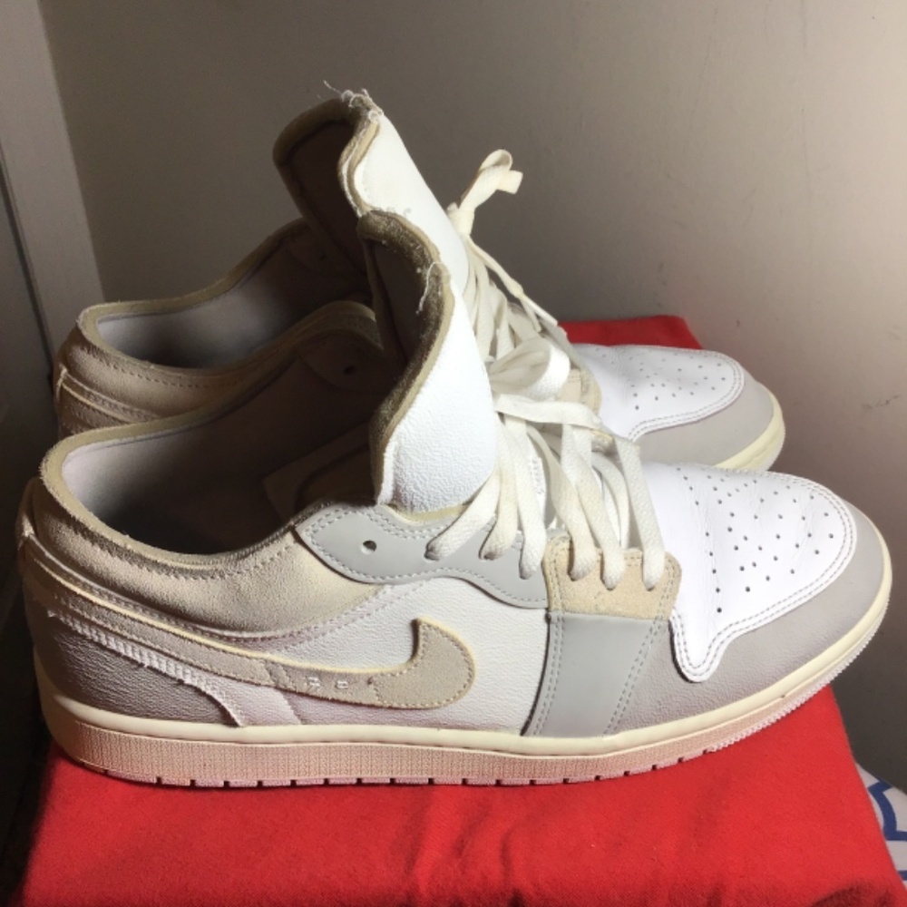 🔥Jordan 1, Low SE Craft, size 11, tech gray white, good cond, see photos - Picture 3 of 12